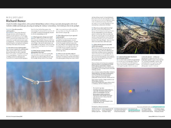 Outdoor Photography Magazine Feature