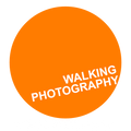 Walking Photography Logo. Branding for Photo Walks & Tours 
